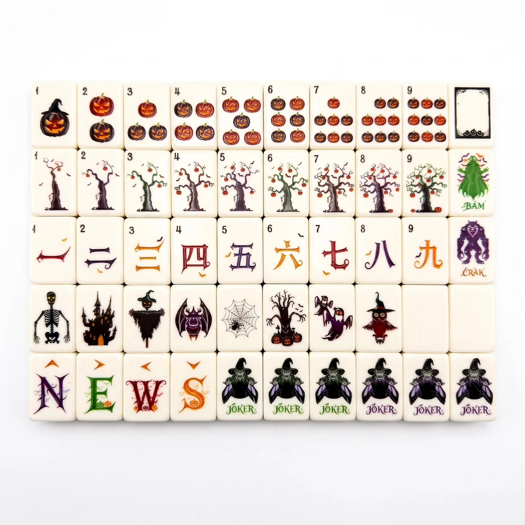 Halloween Limited Edition American Mahjong Set