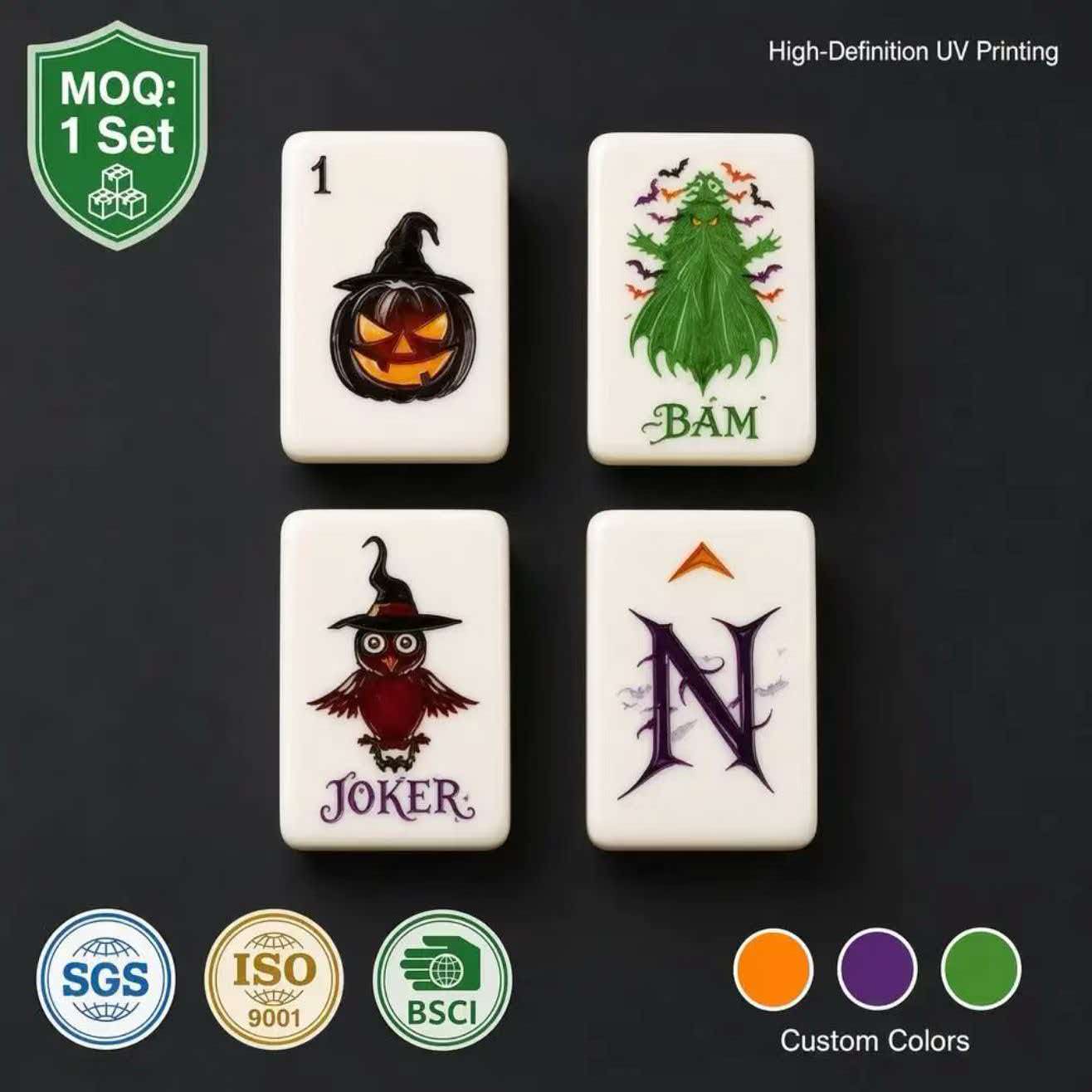 Halloween Limited Edition American Mahjong Set